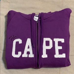 Cuffy’s Half Zip Cape Cod Sweatshirt (size small)